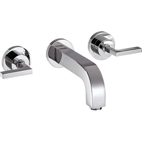 hansgrohe AXOR Citterio 3-Loch Waschtischarmatur Unterputz, (1/3)