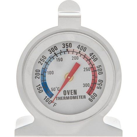 Filiyano-Thermomètre analogique pour four à double échelle de température, 0–300 °C