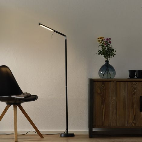 [GEBRAUCHT] B-Ware Trio Lighting Led Leseleuchte Filigran Standleuchte Stehlampe Mit Sensordimmer