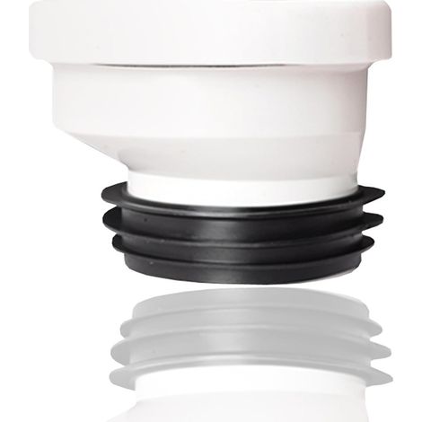 Tubo di collegamento eccentrico da 2 cm, ugello rigido per tubo WC a gomito in plastica, scarico, eccentrico dritto, raccordo di collegamento WC