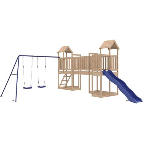 Outdoor Playset Solid Wood Pine vidaXL (1/5)