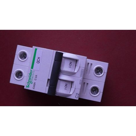 1 x iC60H 2P C 2A SCHNEIDER DISJONCTEUR