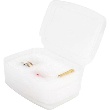 Jeu de buses de soudage à l'arc sous argon, aiguille en tungstène de 2,4 mm pour torches de soudage TIG WP-17/18/26