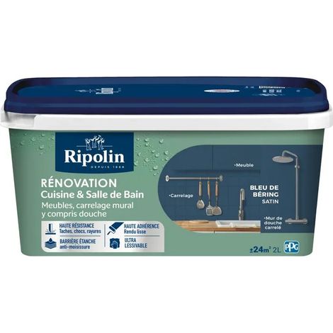 Innenfarbe Ripolin 3174264842281 satin direkt anwendbar feuchtigkeitsbeständig