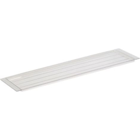 Vaschetta per colapiatti lunghezza totale 76 cm in plastica crystal scolapiatti cucina