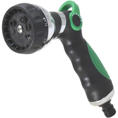 High Pressure Watering Gun with Adjustable Spray Patterns, Hose (1/5)