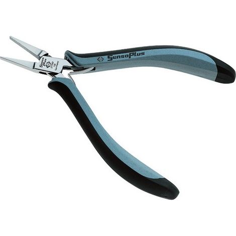 C.K Tools SensoPlus Alicates de punta larga 130 mm Negro Azul (1/3)