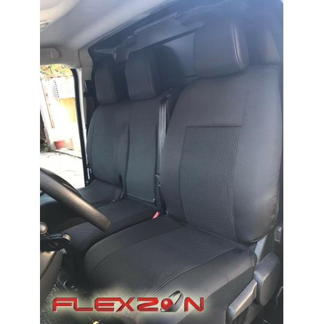 2+1 Set Sitzbezüge / Polsterung – speziell genäht für Peugeot Expert 2017+ – passen perfekt – mit Ausschnitt für das Ablagefach