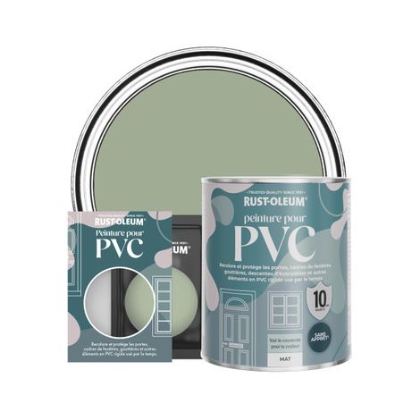 Peinture pour PVC, Finition Mate - Vert Kaki (1/3)