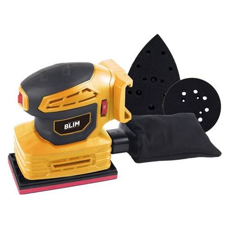 Multilijadora Blim 3 Placas Batería Amarilla 20V 2Ah