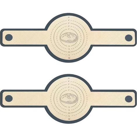 Silicone Baking Mat for Dutch Oven, Reusable Bread Sling with Long Handles for Dutch Oven, Non-Stick Accessory for Pizza Dough and Sourdough Bread 56 x 21 cm (1/5)