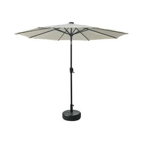 Ombrellone da Giardino Ø3xh2,4 m in Alluminio Benjamin Crema (1/5)