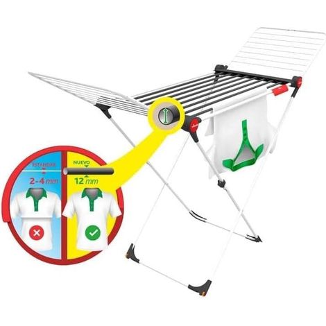 VILEDA SOFT CARE STENDIBIANCHERIA PIEGHEVOLE PER INDUMENTI 19MT OKX