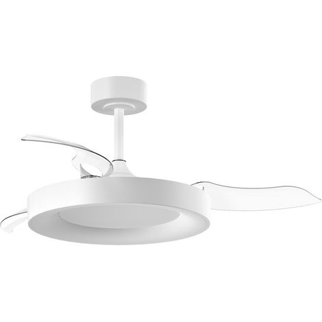 Ventilador LISBOA LED DC blanco (1/2)