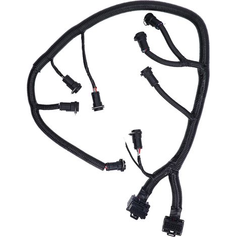 Faisceau de câbles d'injecteurs de carburant 5C3Z9D930A de remplacement pour Ford F250 F350 F450 F550 F550 Power Stroke 6.0L Diesel 2004‑2007 (1/5)