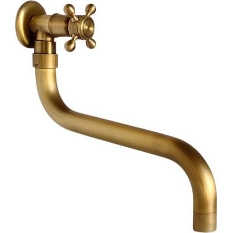 wandarmatur-aus-kupfer-180-schwenkbarer-waschtischmischer-drehbarer-ausziehbarer-auslauf-nur-kaltwasser-fur-garten-kuche-bad-und-schwimmbad-1-stuck-216208855 (1/5)