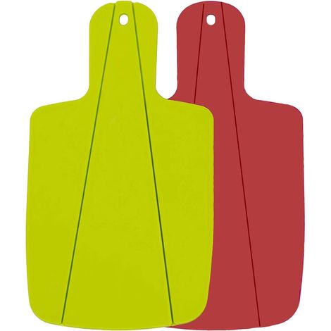 Planche à Découper Pliable Planches à Découper Pliables en Polypropylène de Qualité Alimentaire Convient pour la Cuisine Le Pique-Nique la Coupe de Fruits de Légumes et de Viande 2 Pièces (1/5)
