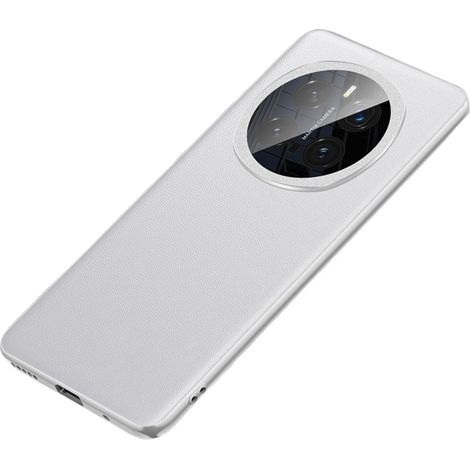 Funda híbrida de cuero MagSafe para Honor Magic 7 Pro 5G, color gris. (1/5)