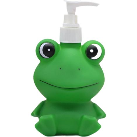 Frosch-Seifenspender für Kinder, 300 ml, Cartoon-Flasche, verspielte Handlotion