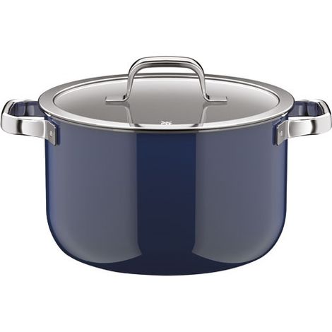 Fusiontec Mineral Pro Bratpfanne Hoch 24cm 6l4 Dunkelblau - Gpe Seb Frankreich - Wmf Kochgeschirr