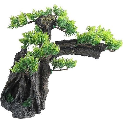 Aquariums Paysage Maison Grotte Cabane dans un Arbre Statue de Tronc pour Aquariums (1/5)