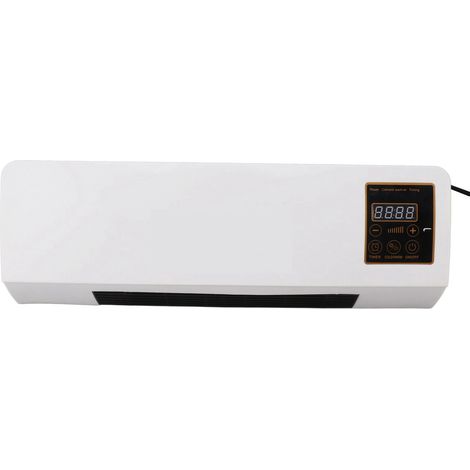 Appareil de chauffage mural double usage, haute efficacité, grand angle, petit chauffage d'air mobile, prise US 110 V (1/5)
