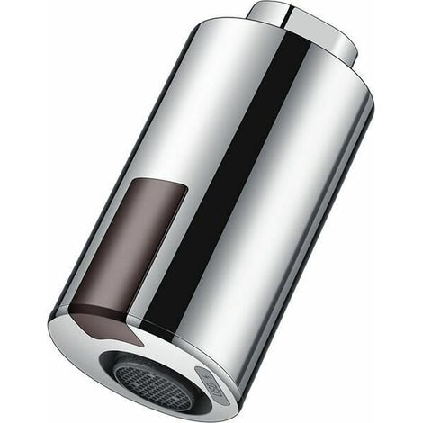 Robinet Mélangeur pour Évier - Adaptateur à Capteur Infrarouge Automatique Sans Contact - Pour Robinets Standard Cuisine et Salle de Bain - 1 Pièce