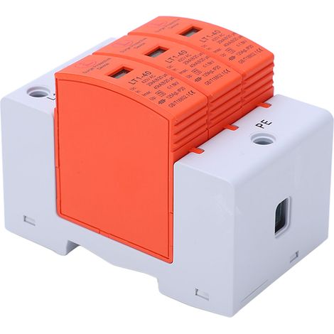 Parafoudre 3P AC420V 20-40kA, Protection contre Surtensions pour Tableau Électrique, Disjoncteur de Protection Maison, Fournitures Électriques Rénovation (1/5)