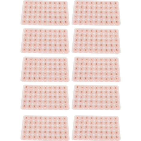 450 pièces de pierres d'acupression auriculaire pour massage des points d'acupuncture et stimulation par pression (1/5)