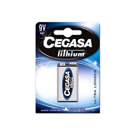 Cegasa pile au lithium 9v cr-v9 bl1