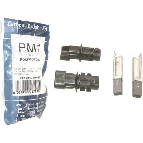 CHARBON MOTEUR PM JEU DE 2 POUR LAVE LINGE WHIRLPOOL - 481931088019