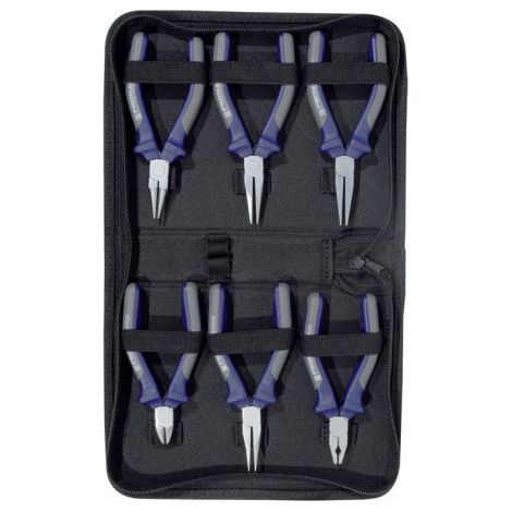 Jeu de pinces électroniques DIN/ISO9654/55 6 pièces 6 pinces PROMAT