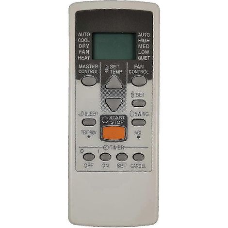 Télécommande d'origine pour climatiseur Fujitsu AR-JE5 AR-JE9 AR-JE3 AR-JE10 AR-JE11 AR-JE4 AR-JE6 - Communication sans fil infrarouge - Bon état (1/5)