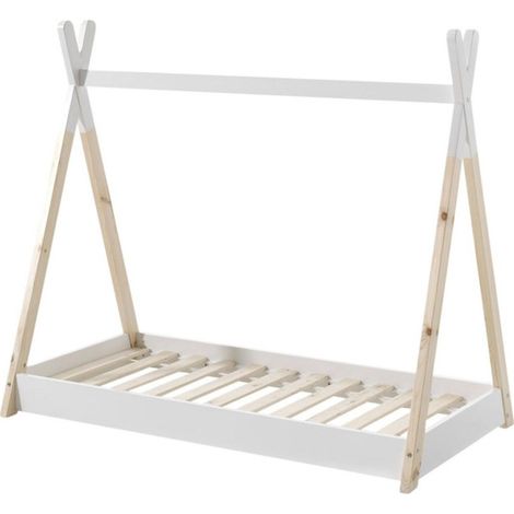 Lit Enfant Design "Tipi" 70x140cm Blanc (1/5)
