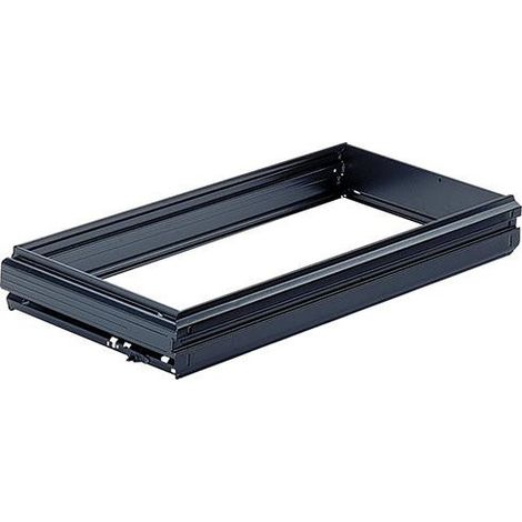Cornice pensile 1051428 acciaio nero