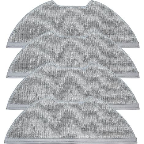 Accessoires chiffon de nettoyage pour Eureka NERE10s E10S E20 Plus, pour Obode A8 A8 Plus, pour Midea M9 de rechange pour aspirateur robot, chiffon en microfibre douce (1/5)