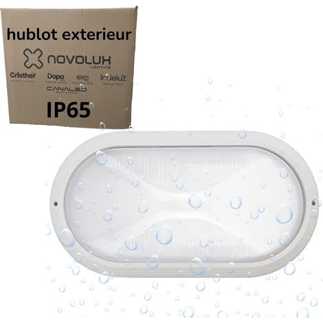 hublot exterieur PLAFF - plafonnier exterieur IP65 - des cave - lampe extérieure murale E27 - plafonnier extérieur mur terrasse 42 W - plafonnier (1/5)