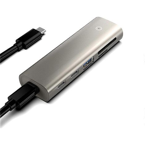 Hochgeschwindigkeits-USB-C-USB-3.1-Gen2-Hub-Adapter 1 auf 5 USB-C-Dockingstation-Splitter (1/5)