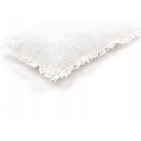 Today Cojín Bohemio blanco 30 x 50 cm algodón decorativo