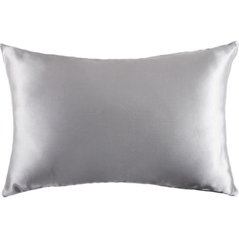 Taie d'oreiller en soie double face, en pure soie de mûrier, disponible en plusieurs tailles. (1/5)