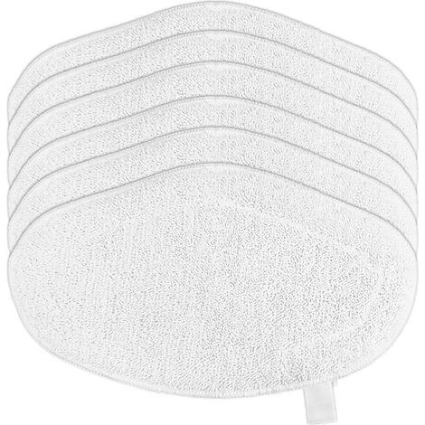6 chiffons de rechange pour vaporette Polti sv440 (6 chiffons pour polti vaporeto) (1/5)