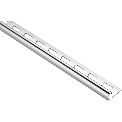 Fliesenschienen Edelstahl - silber glänzend große Auswahl 2 Meter: 11mm, C-Profil
