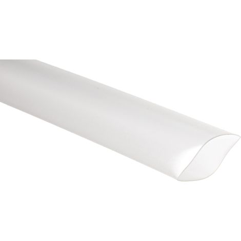 Gaine thermorétractable RS PRO, Dia. 9.5mm Clair rétreint 2:1, 1.2m ( Prix pour 1 )