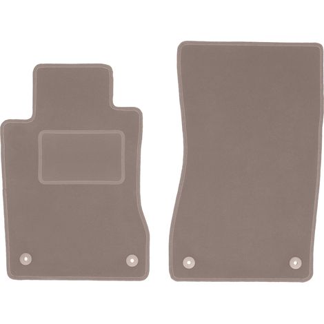 Alfombrillas delanteras para Mercedes CLS C219 berlina (2004-2010) beige (1/5)