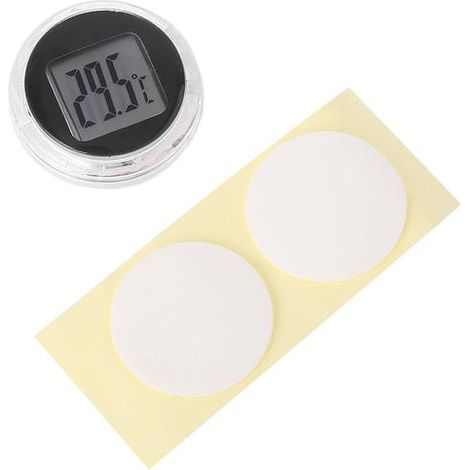 Thermomètre numérique pour moto, horloge intérieure, accessoires d'instruments, étanche et durable, jauge de température