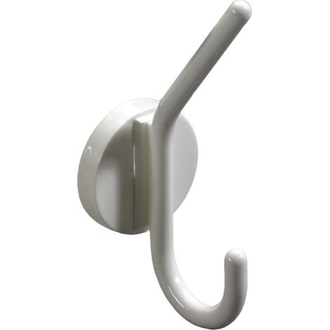 Hettich Garderobenhaken 1 Haken 5,6 x 15,0 x 7,0 cm weiß Haken