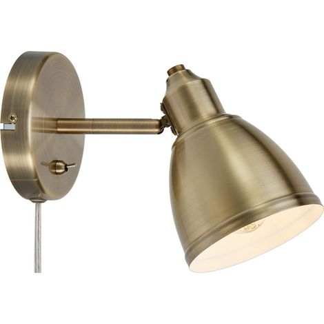 Applique E14, 40W max, laiton Antique - Markslöjd - Story (1/3)
