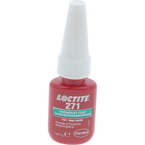 Frein Filet Fort Usage Général Loctite 271 Blister 5mL