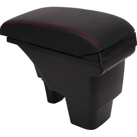 Mittelarmlehne, schwarze Box mit roten Ziernähten, integrierter USB-Anschluss, Ersatzteil für Suzuki Vitara, Ablagefach (1/5)