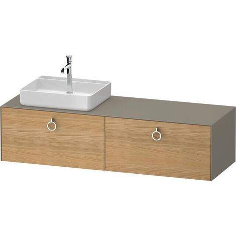 DURAVIT WT4890LH5920000 Console-WTU wh White Tulip 550x1600x
